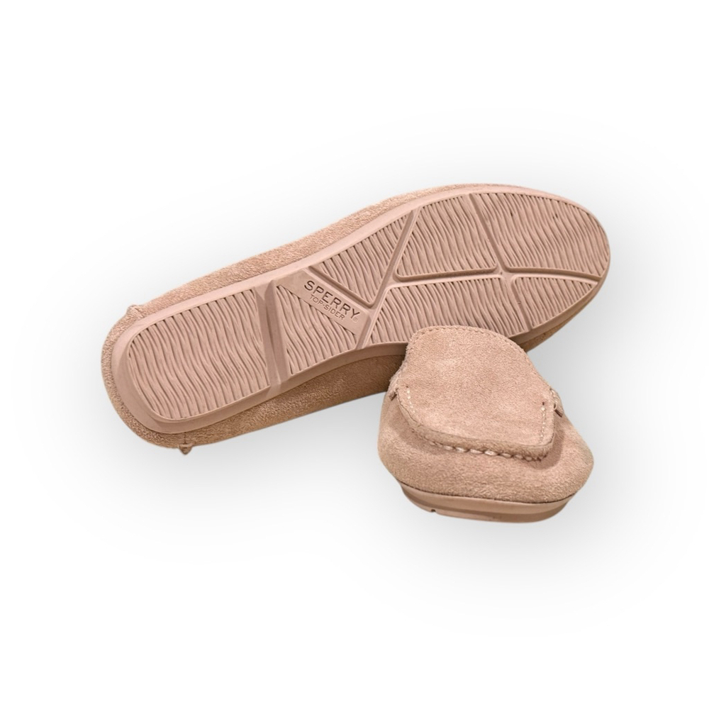 Sperry Women’s Suede Driving Loafers Flats Moccasins Light Pink Size 5.5​ - Picture 10 of 11